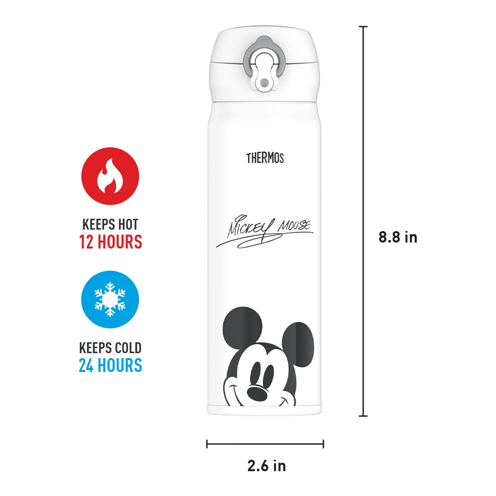 16oz Stainless Steel Direct Drink Bottle - Disney Signature