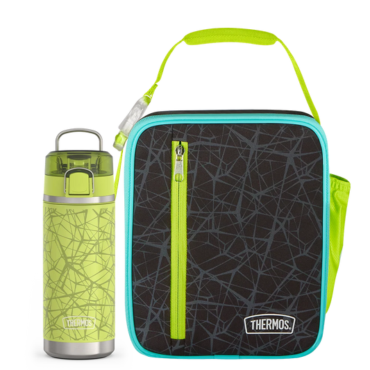 Sport Web Upright & 18oz Icon™ Kids Water Bottle Bundle