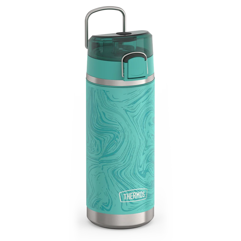 18oz Icon™ Kids Water Bottle With Spout Lid - Marble