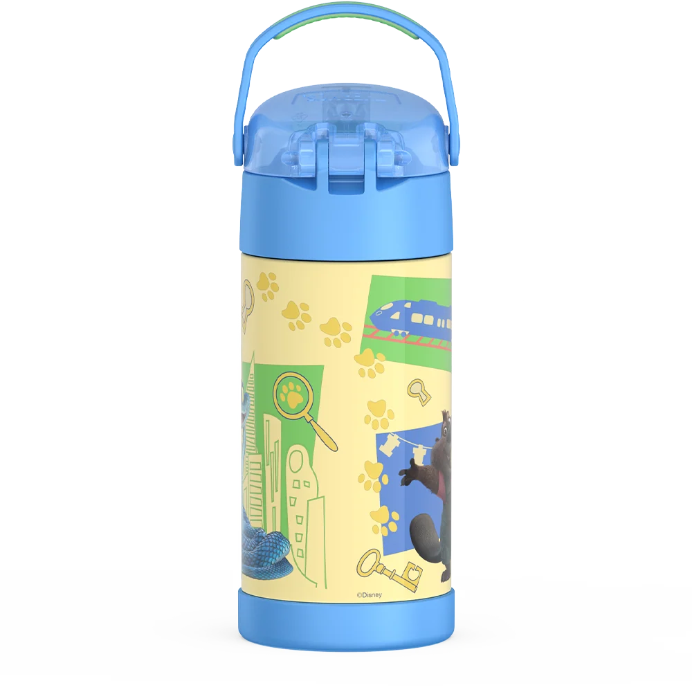 12oz FUNtainer® Water Bottle Disney Zootopia 2