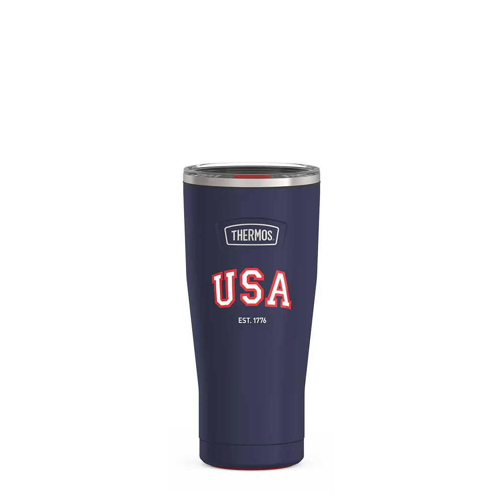 24oz Icon™ Tumbler with Slide Lock Lid - Navy USA