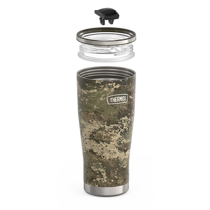 24oz Icon™ Tumbler with Slide Lock Lid — TrueTimber™ Strata Camo