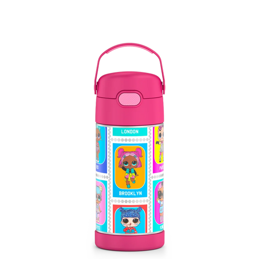 12oz FUNtainer® Water Bottle LOL Surprise
