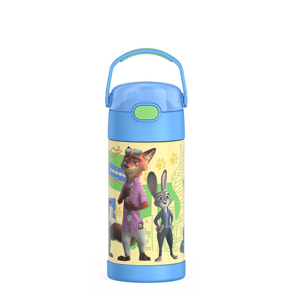 12oz FUNtainer® Water Bottle Disney Zootopia 2