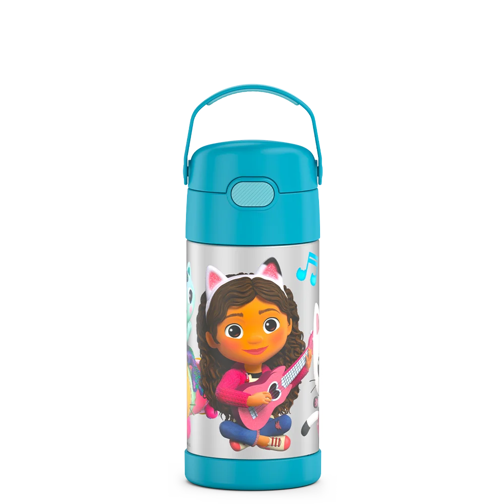 12oz FUNtainer® Water Bottle Gabbys Dollhouse