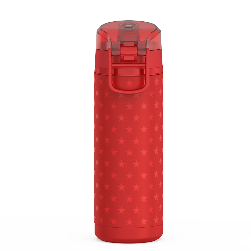 24oz Icon™ Water Bottle with Spout - Red Stars