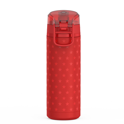 24oz Icon™ Water Bottle with Spout - Red Stars