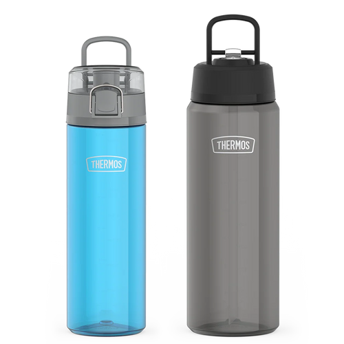 26oz Spout Lid & 32oz Straw Lid Tritan™ Water Bottle Bundle - Teal & Smoke