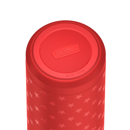 24oz Icon™ Water Bottle with Spout - Red Stars