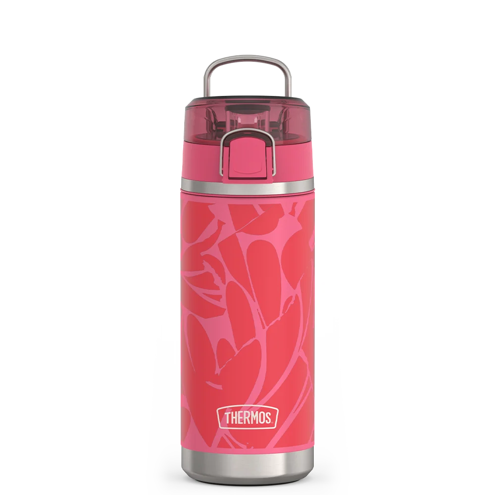 18oz Icon™ Kids Water Bottle With Spout Lid - Abstract Petals