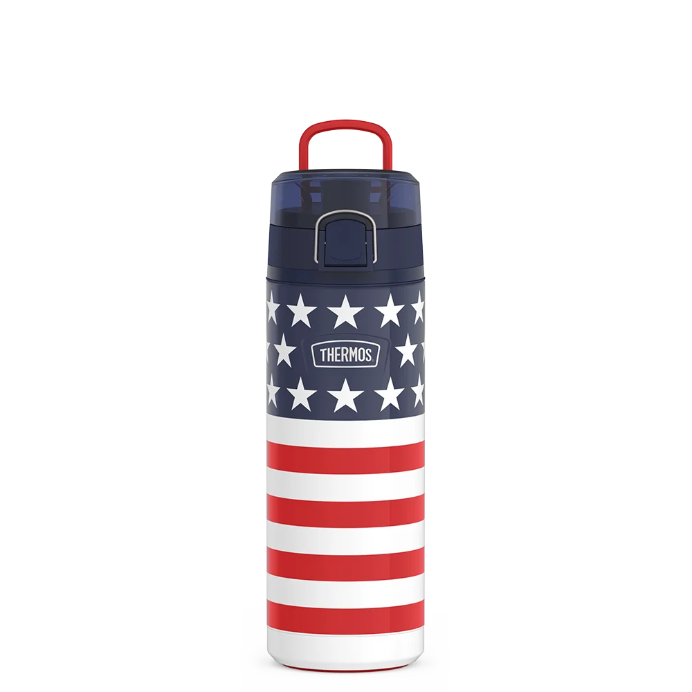24oz Icon™ Water Bottle with Spout - American Flag