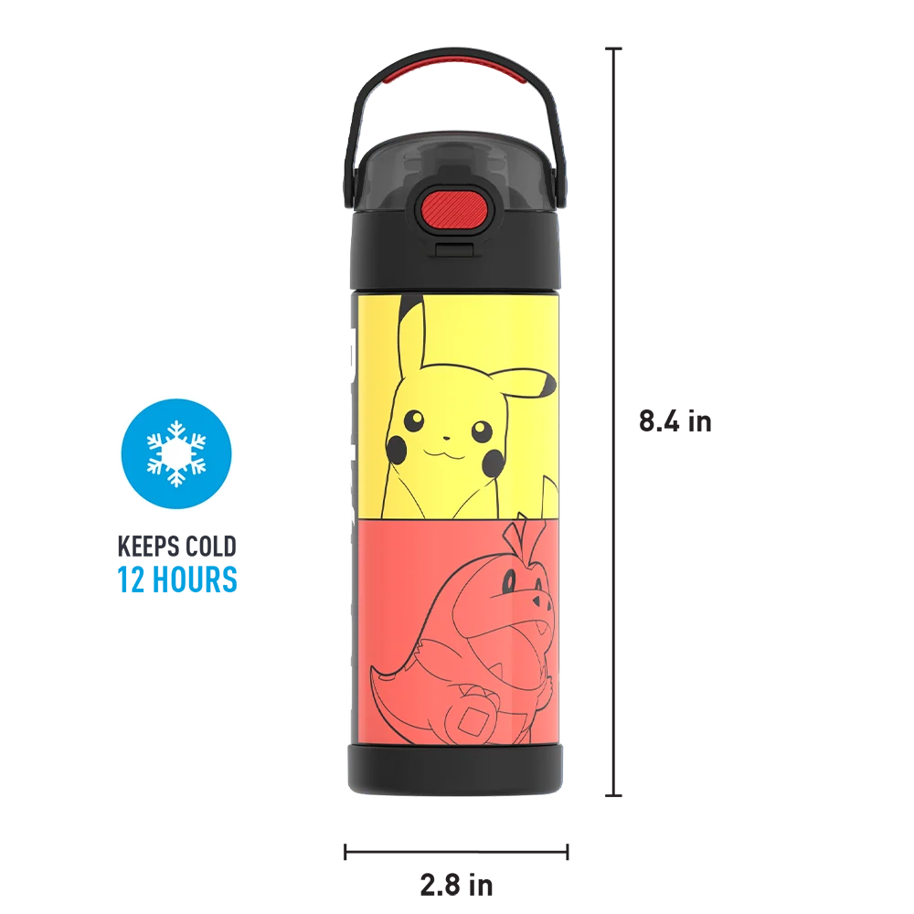 16oz FUNtainer® Water Bottle Pokémon
